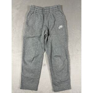NIKE Kids Fleece Open-Hem Sweat Pants Size M